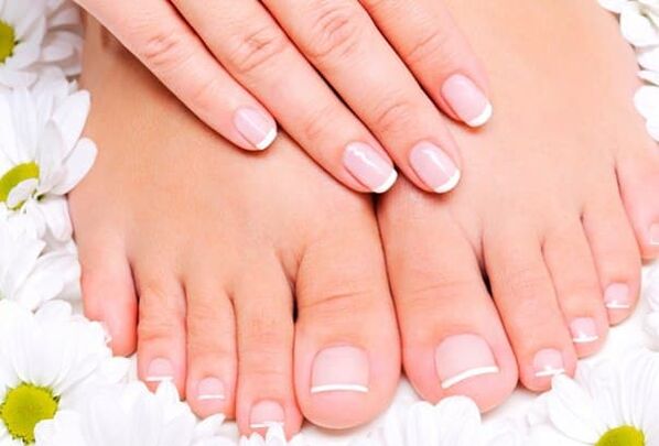 Healthy toenails and toenails